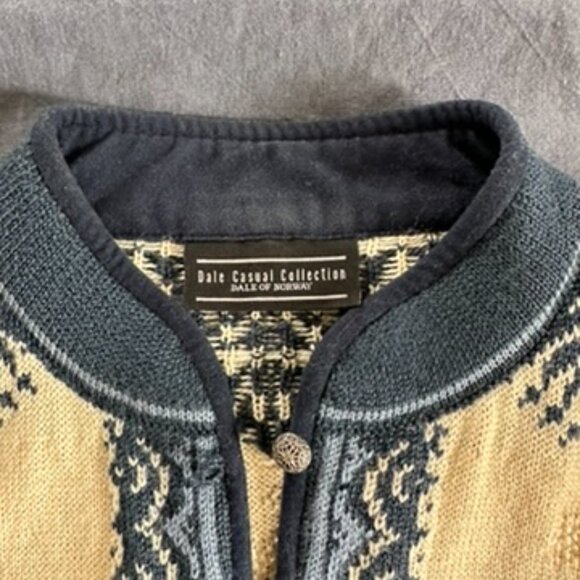 Dale of Norway Wool Sweater-Jacket - Picture 4 of 6